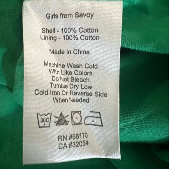 Girls From Savoy Anthropologie | Retro Fit & Flare Emerald Ripple Midi Dress | 6 - Picture 13 of 13